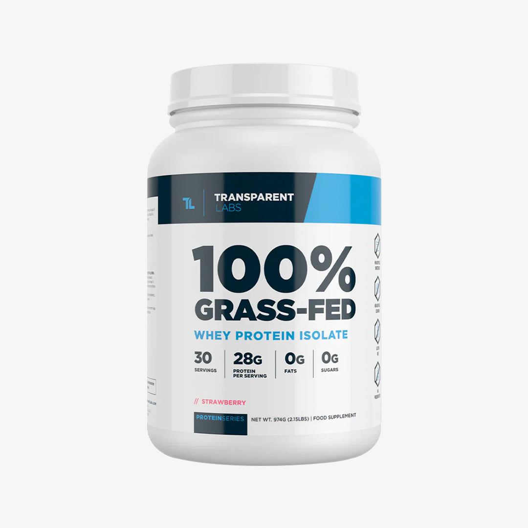 Weidemilch-Whey-Isolat – Erdbeere